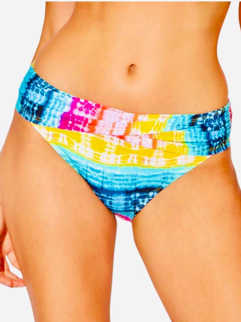 Bleu Rod Beattie Tie Dye Sash Bottom